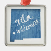 ギラウィルダネスニューメキシコウッドグレイン メタルオーナメント (正面)