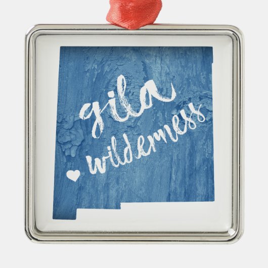 ギラウィルダネスニューメキシコウッドグレイン メタルオーナメント (正面)