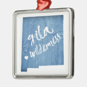 ギラウィルダネスニューメキシコウッドグレイン メタルオーナメント (左)