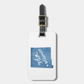 ギラウィルダネスニューメキシコウッドグレイン ラゲッジタグ (正面縦)