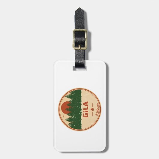 ギラウィルダネスニューメキシコ ラゲッジタグ (正面縦)
