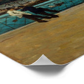 ギラウミン – ビューオブザセーヌパリ ポスター (角)