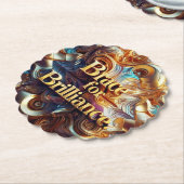 「ギラギラする瞬間」 ペーパーコースター (アングル)