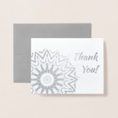 ギラギラ曼荼羅 箔カード (封筒付き正面)