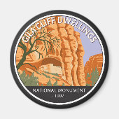 ギラクリフドゥルリングス国立記念碑サークル マグネット (正面)