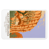 ギラクリフドリングス国定記念碑ニューメキシコ マグネット (横)