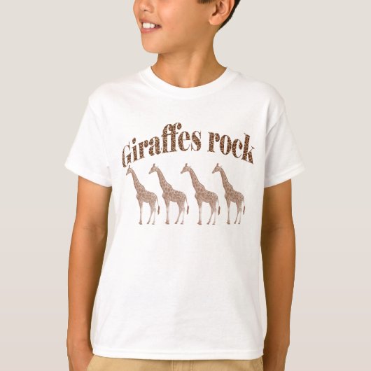 ギラッフェスロックTシャツ Tシャツ (正面)