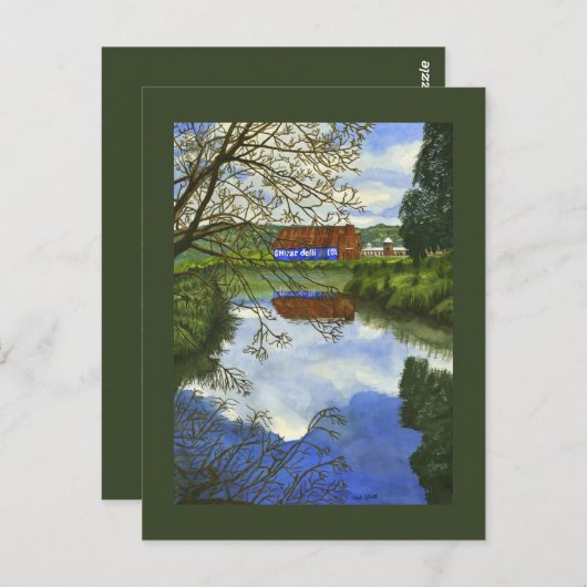 ギラデリバーンミニコレクタブルプリント ポストカード (正面/裏面)