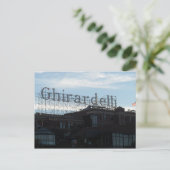 ギラデリ広場 – サンフランシスコ ポストカード (スタンド正面)