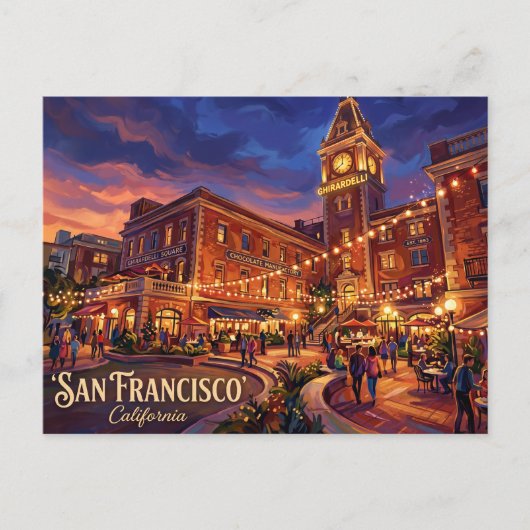 ギラデリ・スクエア USA ポストカード (正面)