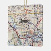 ギラナショナルフォレストシルバーシティクリスマス装飾品 セラミックオーナメント (左)