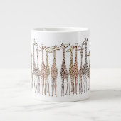 ギラフお洒落ス ジャンボコーヒーマグカップ (正面)