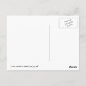 ギラフェスの家族。漫画。 ポストカード (裏面)