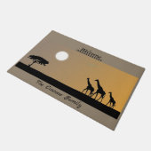 ギラフェスアットサンセットセレンティ ドアマット (アングル)