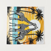 ギラフェスオンザビーチ タペストリー (正面(横))