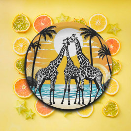 ギラフェスオンザビーチ ペーパープレート