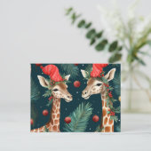 ギラフェスメリーホリデーウィッシュハガキ シーズンポストカード (スタンド正面)