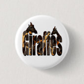 ギラフェス写真ロゴとギラフェス， 缶バッジ (正面)