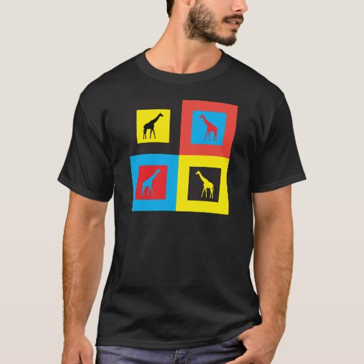 ギラフカラフルス Tシャツ (正面)