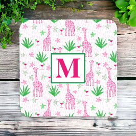 ギラフ名門私立校風のスCosmopolitansモノグラム コースター