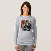 ギラモブスターイラストレーション – ギラモンスタおもしろいー Tシャツ (正面フル)