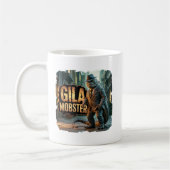 ギラモブスター写真コンボおもしろい生物 コーヒーマグカップ (左)