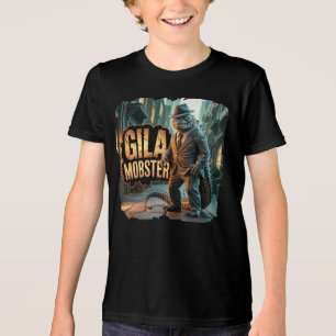 ギラモブスター写真コンボおもしろい生物 トライブレンドTシャツ