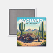 ギラモンスターサグアーロ国立公園 マグネット (正面/裏面)