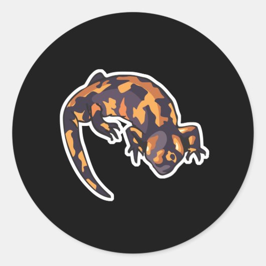 ギラモンスター ラウンドシール (正面)