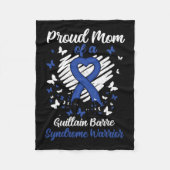 ギラン誇りを持ったバーレ症候群の戦士コスの母 フリースブランケット (正面)