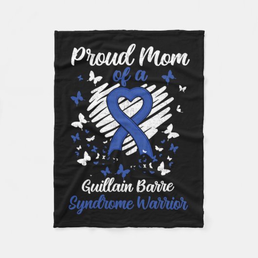 ギラン誇りを持ったバーレ症候群の戦士コスの母 フリースブランケット (正面)