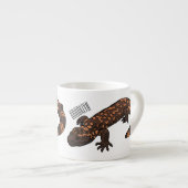 ギラ怪獣マンガイラストレーション エスプレッソカップ (正面右)