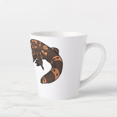 ギラ怪獣マンガイラストレーション カフェラテマグ (右)