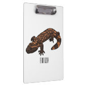 ギラ怪獣マンガイラストレーション クリップボード (右)