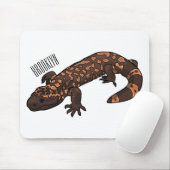 ギラ怪獣マンガイラストレーション マウスパッド (マウス)