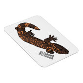 ギラ怪獣マンガイラストレーション マグネット (右側)