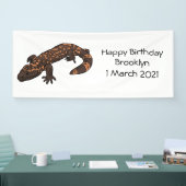 ギラ怪獣マンガイラストレーション 横断幕 (トレードショー)