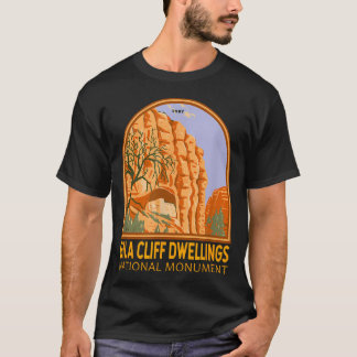 ギラ・クリフ・ドゥエルリングス国定記念物 ニューメキシコ州 Tシャツ