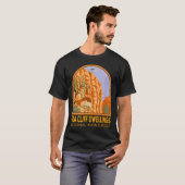 ギラ・クリフ・ドゥエルリングス国定記念物 ニューメキシコ州 Tシャツ (正面フル)