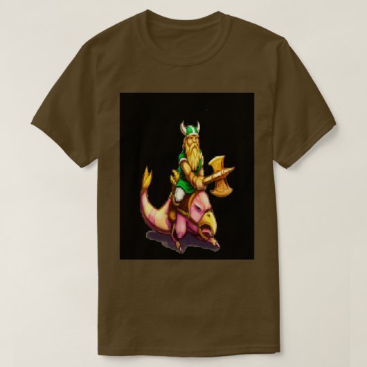 ギリウス雷頭黄金の斧グラフィックTシャツ Tシャツ (デザイン正面)