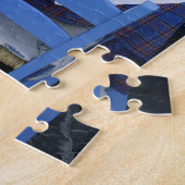 ギリシアのクレタ島とシャニアの古い町 ジグソーパズル (側面)