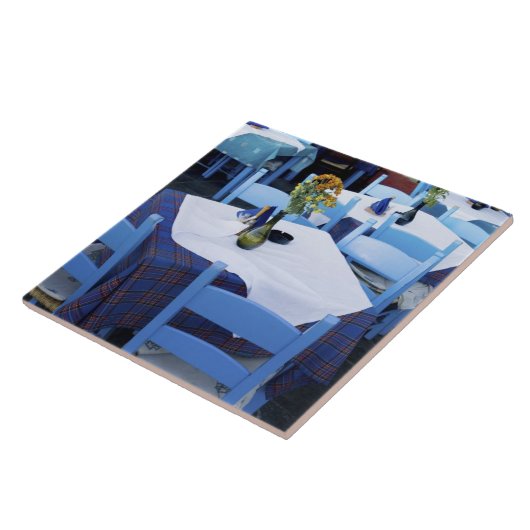 ギリシアのクレタ島とシャニアの古い町 タイル (側面)