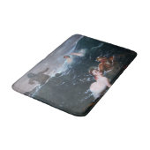 ギリシアのニンフと遊悪魔の波 バスマット (アングル)