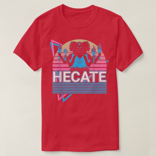 ギリシアの魔術女神ヘカテ Tシャツ (デザイン正面)