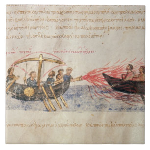 ギリシア火薬(子牛皮紙) タイル