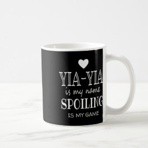 ギリシャおばあちゃんのための私の名前Yia-Yiaギフト コーヒーマグカップ