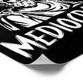 ギリシャおもしろい哲学ソクラテスMediocrates Ehhh G ポスター (角)