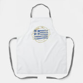 ギリシャおもしろい語、ユーモア、皮肉、引用文エプロン エプロン (正面)