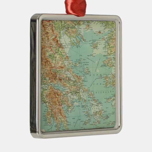 ギリシャおよびエーゲ海 メタルオーナメント (右)