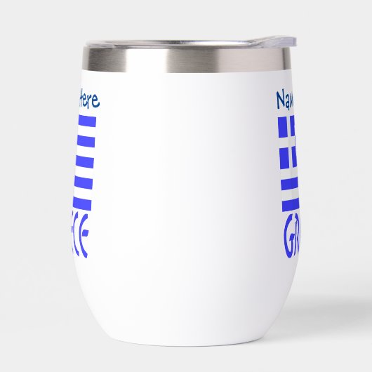 ギリシャおよびギリシャ国旗の青の個人設定 (左面)